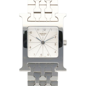 Hermes H watch stainless steel HH1.210 ladies