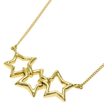 TIFFANY triple star necklace K18 yellow gold Ladies &Co.