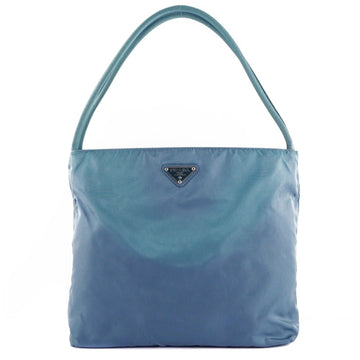 PRADA Test City B6242 Nylon DENIM Blue Ladies Tote Bag