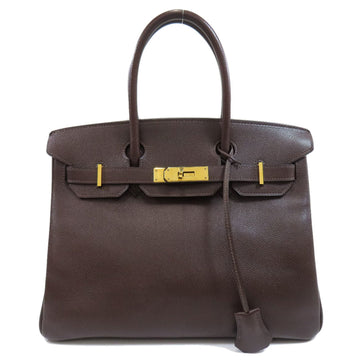 Hermes Birkin 30 Dark Brown Handbag Epson Ladies HERMES