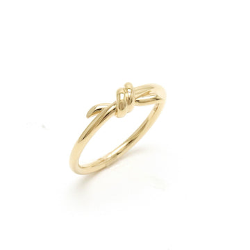 TIFFANY&Co.  Knot Ring No. 13 #13 K18YG Au750 Yellow Gold