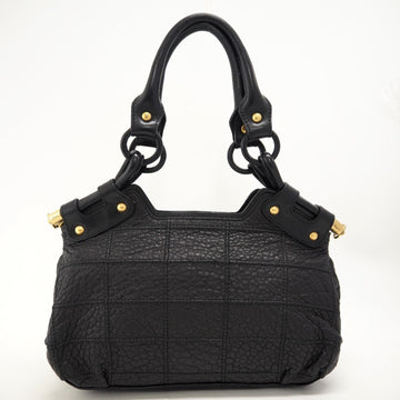 SALVATORE FERRAGAMO/ FG 21 6832 Gancini Handbag Black Ladies