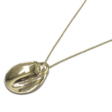 TIFFANY&CO Oval plate Necklace Necklace Gold K18 [Yellow Gold] Gold
