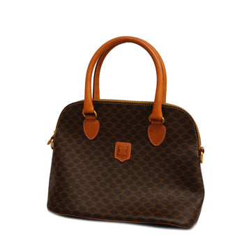 CELINEAuth  Macadam Handbag Women's PVC Brown