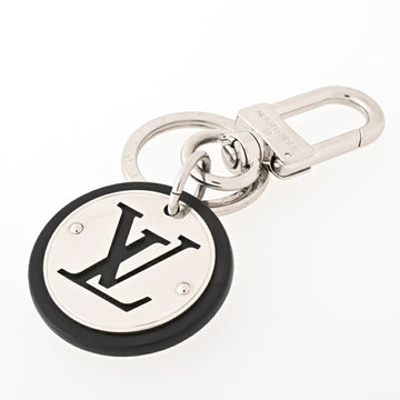 LOUIS VUITTON Keychain LV Circle Keyring M67362 Metal Leather S-155000