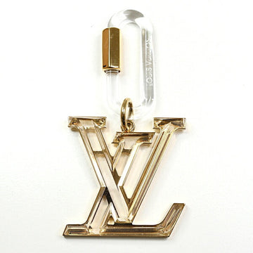 LOUIS VUITTON Bijou Sac LV Prism Charm Plexiglas x Metal M68286 Clear Gold
