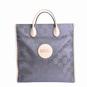 Gucci off the grid nylon tote bag gray