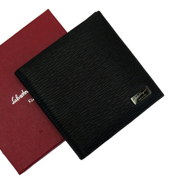 Salvatore Ferragamo Bi-fold wallet black leather