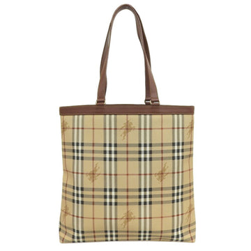 BURBERRY tote bag beige check