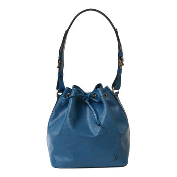 LOUIS VUITTON Shoulder Bag Epi Petit Noe M44105 Blue Toledo Ladies Leather