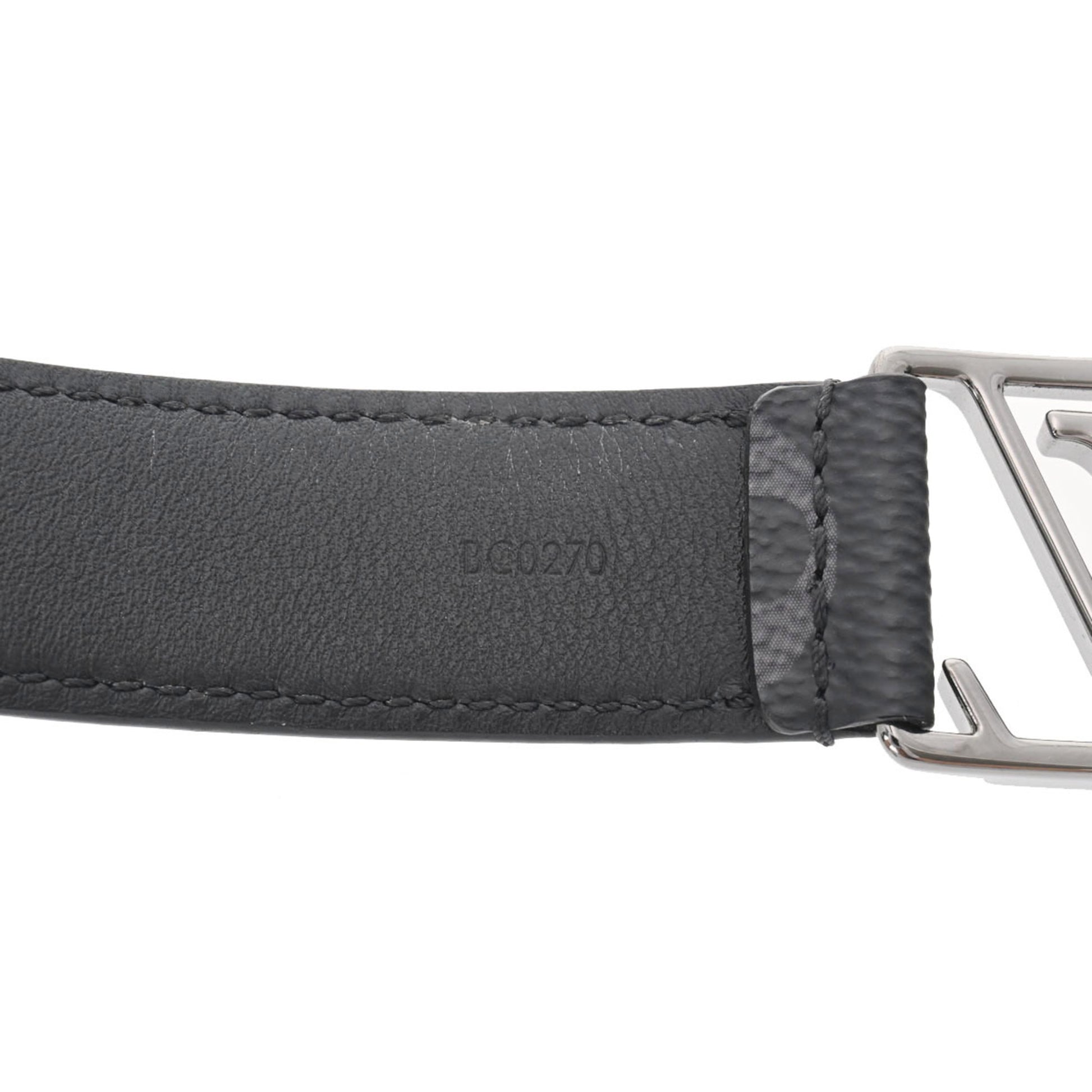 Louis Vuitton bracelet hockenheim Monogram eclipse canvas Mens bracelet  M6295E black ref.266358 - Joli Closet