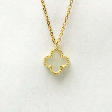 VAN CLEEF & ARPELS Sweet Alhambra VCARF69100 Yellow Gold [18K] Shell Women,Men Pendant Necklace