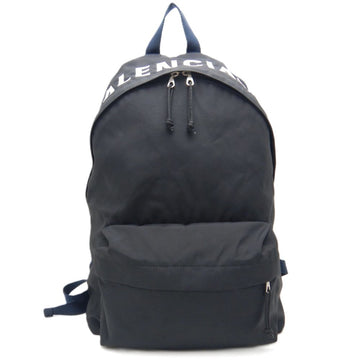 BALENCIAGA Wheel Backpack 507460 Rucksack/Backpack Nylon Black Men's
