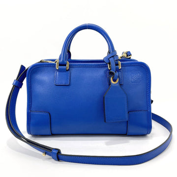 LOEWE Amazona 23 Handbag Leather Women's Blue