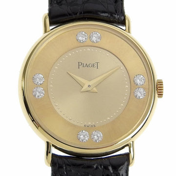 Piaget Ladies Manual Winding Watch 8 Point Diamond 4642 2021/05 Overhauled 21.8g Elegant