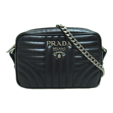 PRADA ChainShoulder bag Black Calfskin [cowhide]