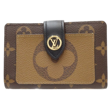 LOUIS VUITTON Compact Wallet Monogram Reverse Portefeuille Jewelry Brown M69432 082224
