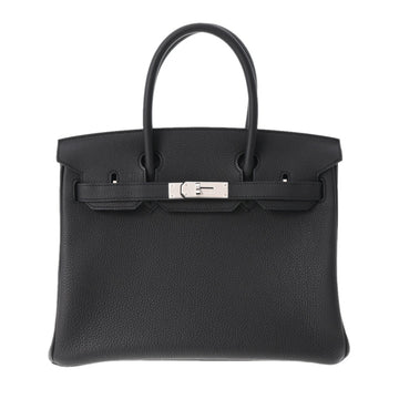 Hermes Birkin 30 Black U Engraved (around 2022) Ladies Togo Handbag