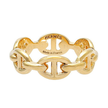 HERMES Chaine d'Ancre Enchene K18YG Yellow Gold Ring