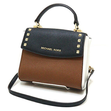 MICHAEL KORS shoulder bag handbag Carla crossbody pochette 35T8GKGC0T black brown white