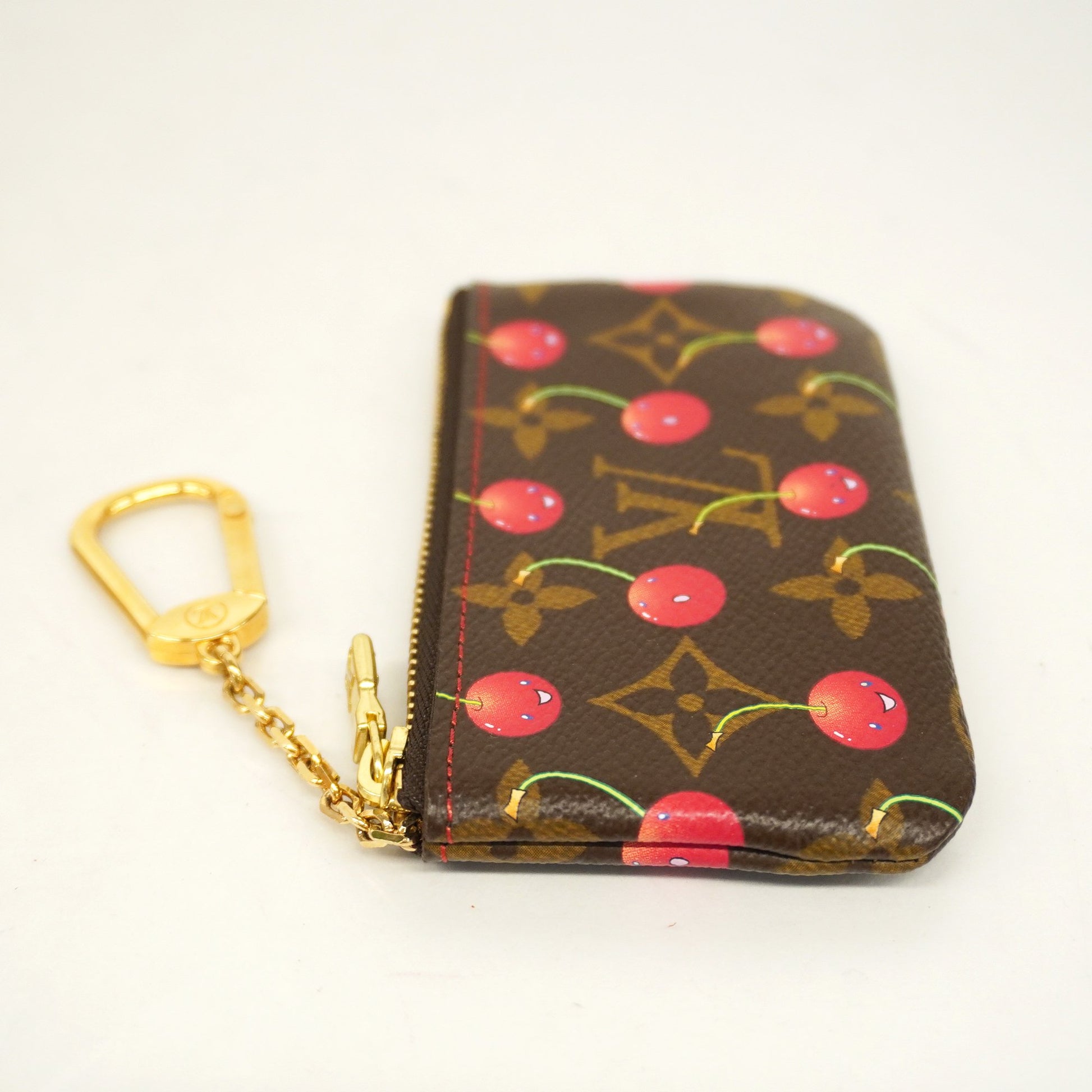 Louis Vuitton Key Case Pochet Cream Monogram Cherry M95042 Women's (Coin  Case) Louis Vuitton – rehello by BOOKOFF
