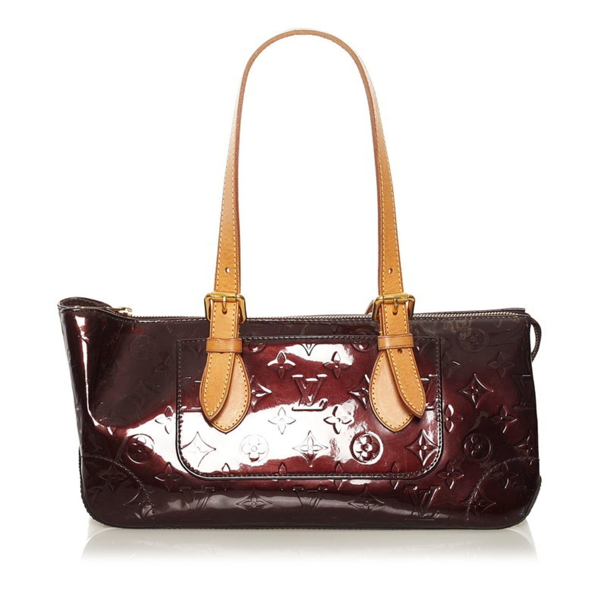 Violet Vernis 'Rosewood' Amarante Bag, Authentic & Vintage