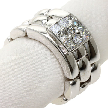 CHAUMET Kaysis Diamond Ring K18 White Gold Ladies