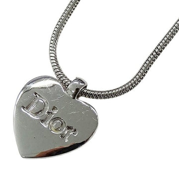 CHRISTIAN DIOR Necklace Women's Brand Heart Silver