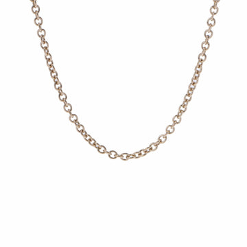 TIFFANY&Co.  Chain Unisex K18 Yellow Gold Necklace