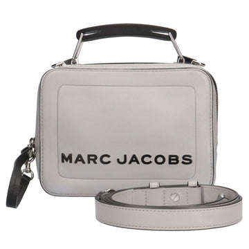 Marc Jacobs THE BOX shoulder bag leather gray ladies