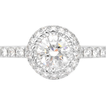 PIAGET Passion Diamond 0.30ct [E/VVS1/3EX] Solitaire Ring Pt950 #51 G34L1A00