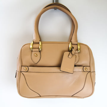J&M DAVIDSON Mini Mia Women's Leather Handbag Beige