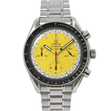 OMEGA Speedmaster Racing Schumacher Limited 3510 12 Chronograph Men's Watch Yellow Dial Automatic