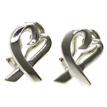TIFFANY Loving Heart Earrings Silver Ladies &Co.