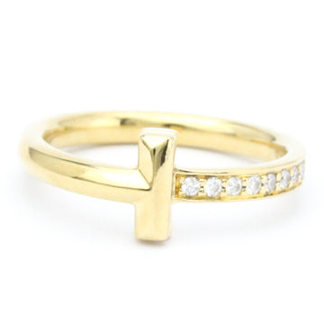 TIFFANY T One Ring Yellow Gold [18K] Fashion Diamond Band Ring
