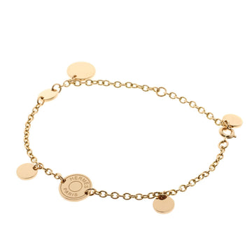 Hermes Serie Bracelet K18 Pink Gold Ladies