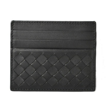 BOTTEGA VENETA Card Case Business Holder  Intrecciato Leather Black 548510
