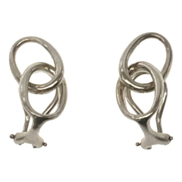 TIFFANY&Co.  Double Loop Earrings Accessories Brand Ladies Silver VINTAGE Vintage OLD Old