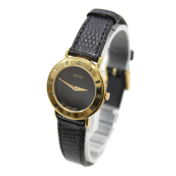 GUCCI/Gucci quartz watch black 3000.2.L 340134