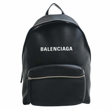 BALENCIAGA Leather Everyday Rucksack Backpack 545193 Black Women's