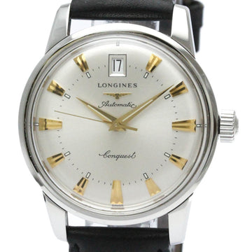 LONGINESPolished  Conquest Heritage Steel Automatic Mens Watch L1.611.4 BF566316