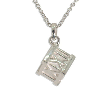 TIFFANY/  925 atlas cube pendant / necklace
