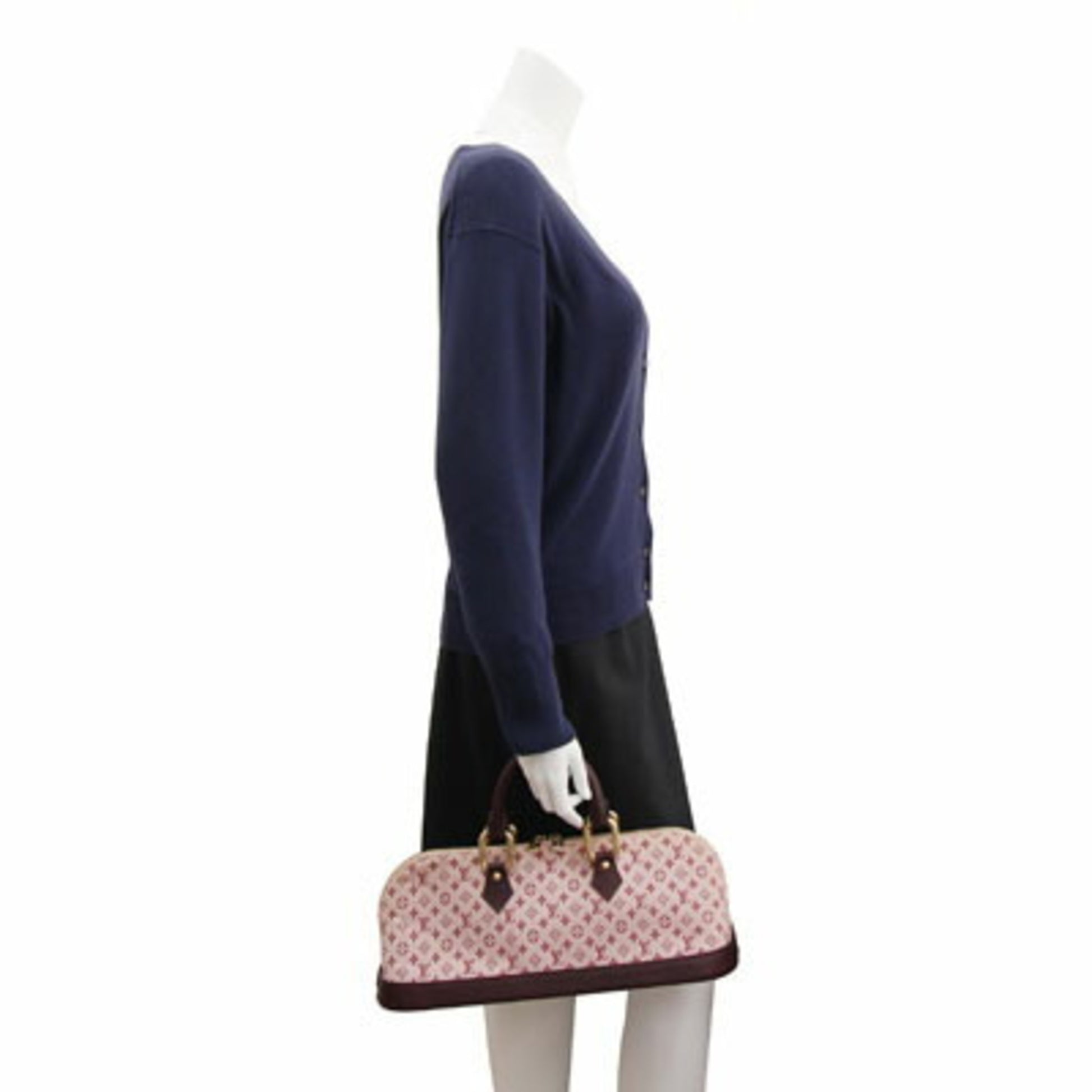 Louis Vuitton Handbag Monogram Mini Almaron M92207 Cherry Ladies