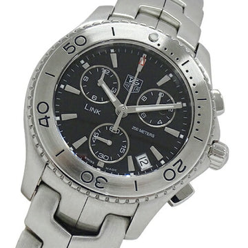 TAG HEUER TAG Link CJ1110 BA0576 Watch Men's Brand Chronograph Date Quartz QZ Stainless SS Polished