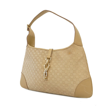 Gucci Shoulder Bag 001 4057 Women's Suede Shoulder Bag Beige