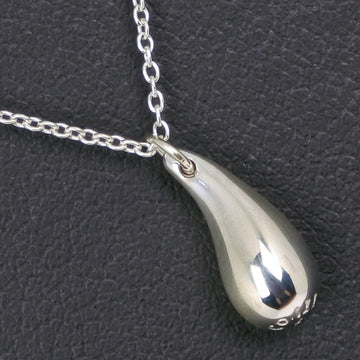 TIFFANY&Co. Teardrop Necklace Elsa Peretti Silver 925 Made in America teardrop Women's