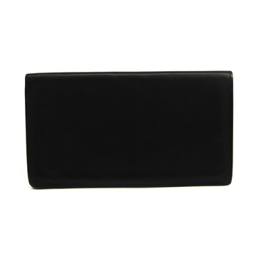 Hermes Citizen Twill Long Silk In Men's Swift Leather Long Wallet (bi-fold) Black