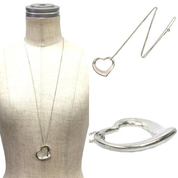 TIFFANY&CO.  Open Heart 35mm XL/Large Necklace Pendant Silver 925 Women's