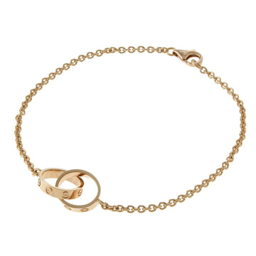 Cartier Baby Love Bracelet 18K K18 Pink Gold Women's