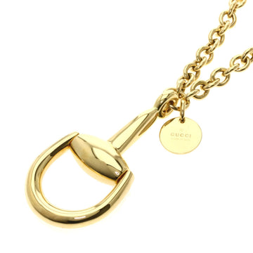 Gucci Horsebit Necklace K18 Yellow Gold Unisex